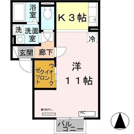 シャルマンの物件間取画像